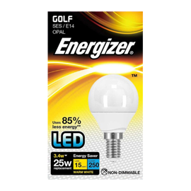 Energizer E14 LED Mini Globe 3,4 W 250 Lumen (25 W)